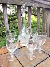 Vintage Wine Liquor Decanter