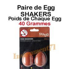 1 PAIRE DE MARACAS SHAKKERS