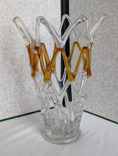 Vase arabesque transparent - vase, de