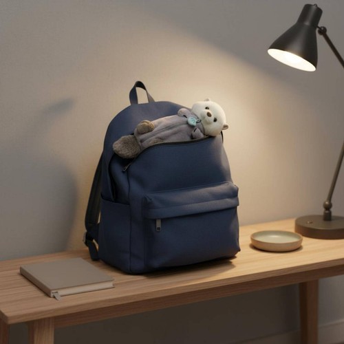 Trousse peluche moelleuse - peluche,