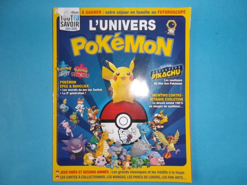Tout savoir univers pokémon - savoir,