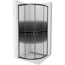 Cabine de douche demi-cercle