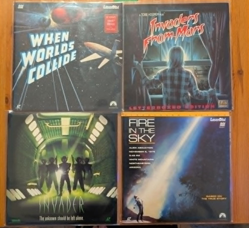 Sci laserdisc lot - sci-fi,