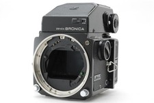 *NEAR MINT* Boîtier de caméra Zenza Bronica ETRS 6x4.5 et finisseur de prisme...