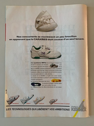 Publicite annees sneakers - publicite, 90