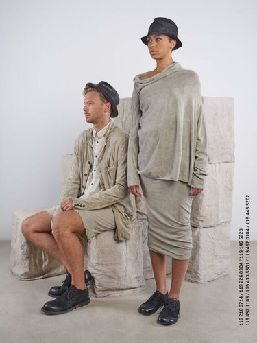 Rundholz dip jupe droite gris - rundholz,