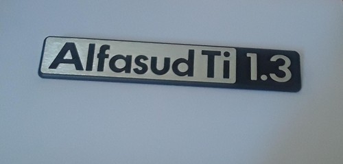 Sigle arrière alfasud 3 - sigle, ti