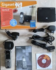 Siemens Gigaset C470 IP + Combiné et chargeur Siemens Gigaset C47H + batteries
