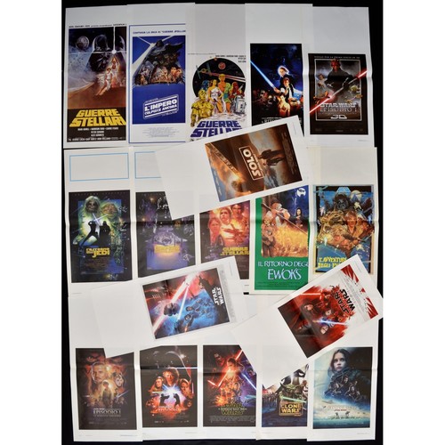 Lot affiches star wars - lot,