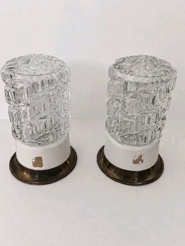 Paire lampes chevet - ,