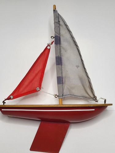 Decorative wooden sailboat - decorative,