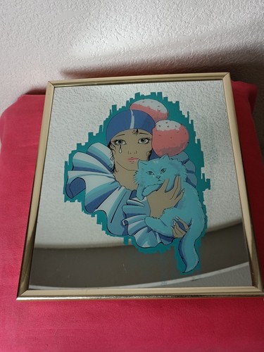 Tableau miroir sérigraphié