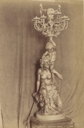 Compiègne torchère empire - torchère,