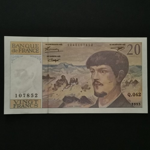 Billet francs debussy - francs,