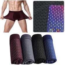 Boxer en bambou Drop Daddy, boxer en bambou héros toute la journée short hommes K4F1