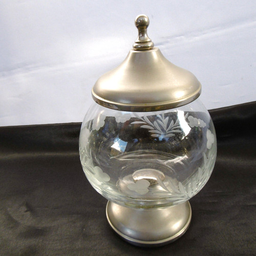 Bonbonniere verre ciselé - bonbonniere, en