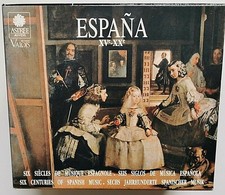 BOX 7 CD ESPANA SIX CENTURIES OF SPANISH MUSIC SIX SIECLES DE MUSIQUE ESPAGNOLE