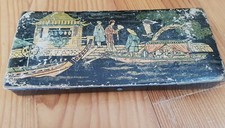 Ancien plumier carton bouilli