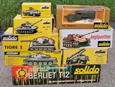 LOT (X8) SOLIDO 1:50 TANK
