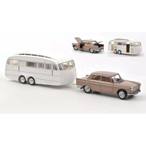 Peugeot 404 1965 brown - peugeot,