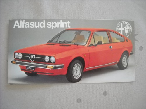 Catalogue brochure alfa romeo - alfa,