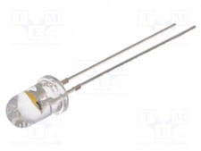 LED 20mA 5mm Chaude 30°