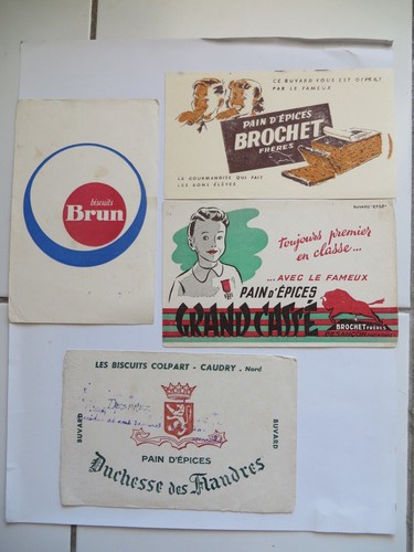 Buvard biscuits brun - buvard, brochet
