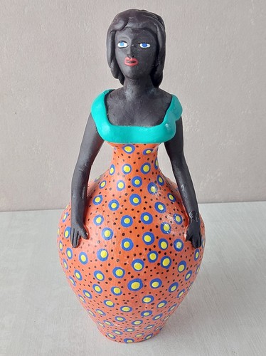 Ancienne statue africaine - ancienne,