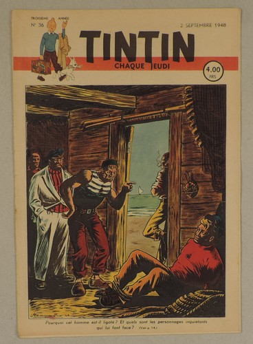 Tintin 1948 36 - 36, couverture