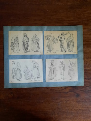 Lot dessin ancien - lot,