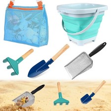 Lot de 5 Jouets de Plage,Seau