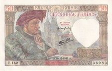 50 Francs - Jacques Coeur -