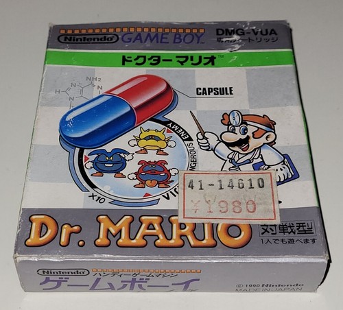 Boîte vide mario nintendo - vide, dr.mario