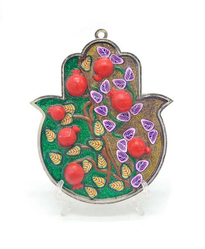 Figurine hamsa hand - figurine, fimo