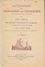Dictionnaire des gravures en