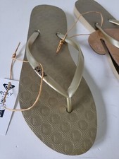 ROXY Tongs or métallisé