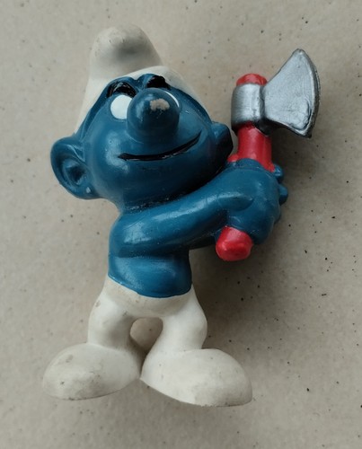 Figurine schtroumpf bricoleur - schtroumpf,