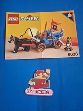 lego Legoland Pirates Vintage Set 6038 Notice 