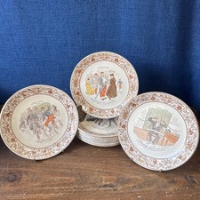 Assiettes faïence gien - 9,