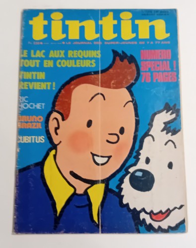 Journal tintin lac aux - , le