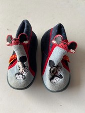 Chaussons bébé garçon Disney – Mickey – Bleu marine – Pointure 19