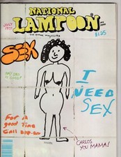 National Lampoon The Humour Magazine Juillet 1977 Satire Adulte Humour Commerce