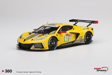 CORVETTE C8.R NO.63 CORVETTE RACING 2021 LE MANS 24HR - TOPSPEED TS0380 1/18