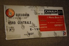 Ticket  )) FC LORIENT V FC