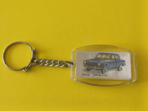 Porte clé vintage simca 1500 - porte,