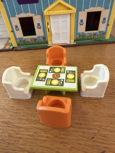 Fisher price dining set lot - set,