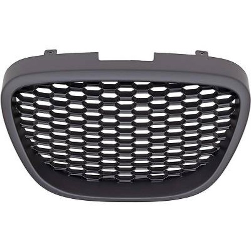 Grille radiateur noir mat - de, noir-mat
