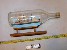 JOLI BATEAU EN BOUTEILLE ARTISANAL - NORMANDIE - CAP LIHOU - GRANVILLE 