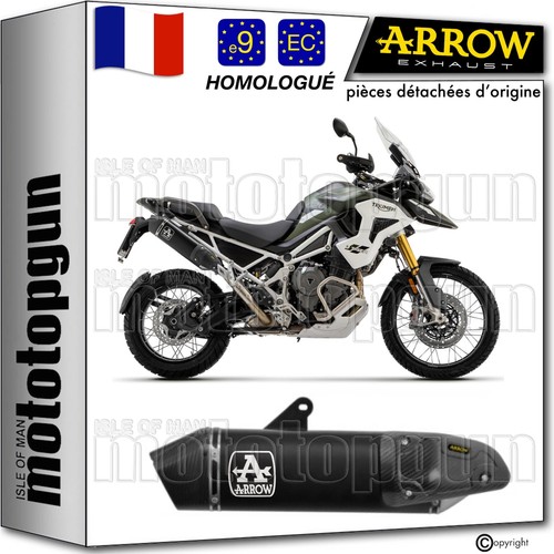 Arrow pot echappement approuve - arrow,