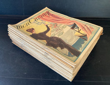 Lot 63 revues MON OUVRAGE années de 1948 à 1955 Mode Broderie Dentelle Lingerie